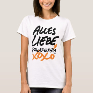 ドイツのTシャツのLoveの女性 Tシャツ