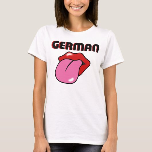 ドイツのTシャツ Tシャツ (正面)