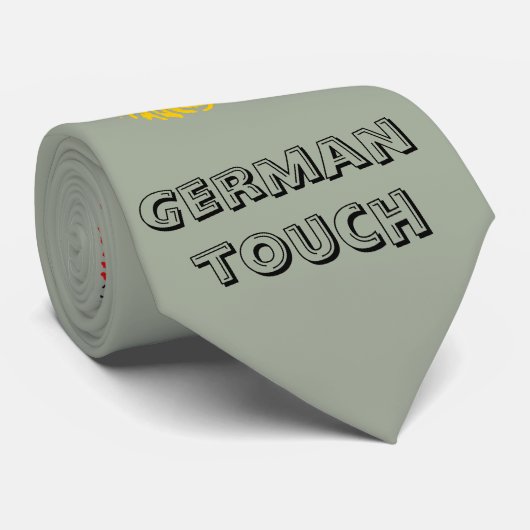 ドイツのtouchの指紋の旗 ネクタイ (ロール)
