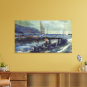 ドイツのUボートU 56はGrozovoiによって沈められた キャンバスプリント (インサイチュ (リビング))