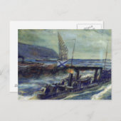 ドイツのUボートU 56はGrozovoiによって沈められた ポストカード (正面/裏面)