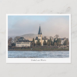 ドイツのUnkelライン ポストカード