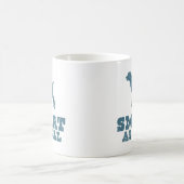 ドイツのWirehairedポインター コーヒーマグカップ (中央)