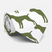 ドイツのWirehairedポインター ネクタイ (ロール)