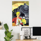 ドイツはヴィンテージ旅行のポスターを見たい ポスター (ホームオフィス)