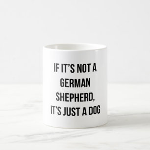 ドイツもし人の羊飼いじゃない犬だ コーヒーマグカップ