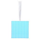 ドイツオクトーバーフェストブルーホワイトバイエルン模様 キューブオーナメント (右)