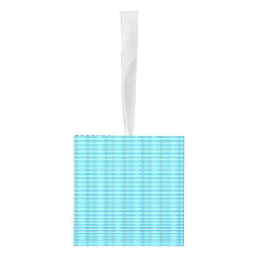 ドイツオクトーバーフェストブルーホワイトバイエルン模様 キューブオーナメント