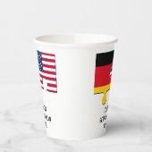 ドイツカスタム系アメリカ伝統 紙コップ (左)