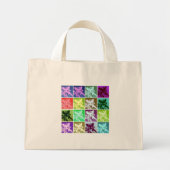 ドイツカラフルの羊飼いドッグポップ・アートのアート ミニトートバッグ (正面)