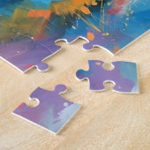 ドイツカラフルの羊飼い ジグソーパズル (側面)