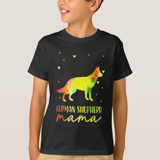 ドイツカラフル羊飼い Tシャツ (正面)