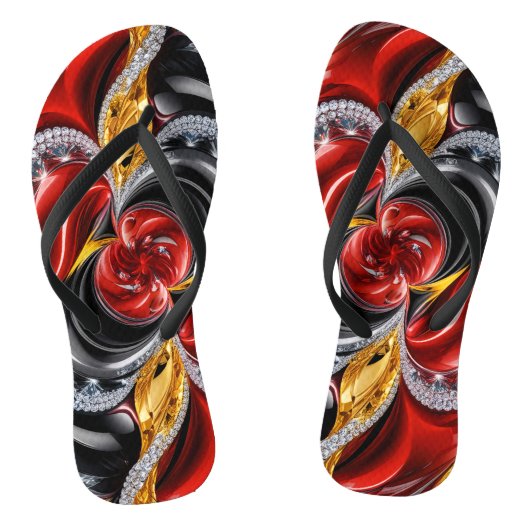 ドイツカラーの大人スリムストラップ ビーチサンダル (ソール)