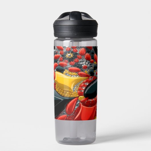 ドイツカラーズ付きウォーターボトルデザイン ウォーターボトル (正面)