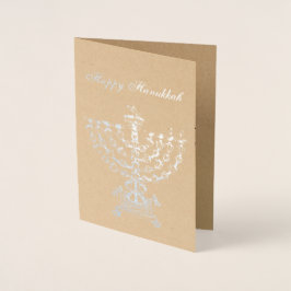 ドイツカンデラブラムハヌッカランプ 箔カード