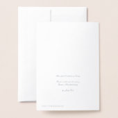 ドイツカンデラブラムハヌッカランプ 箔カード (裏面封筒付き)