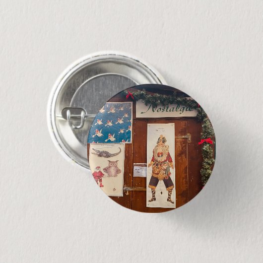 ドイツクリスマスマーケットミュンヘン 缶バッジ (正面&裏面)