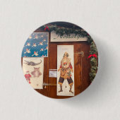 ドイツクリスマスマーケットミュンヘン 缶バッジ (正面)