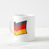 ドイツクールな旗 コーヒーマグカップ (正面左)