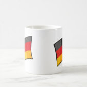 ドイツクールな旗 コーヒーマグカップ (中央)