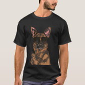 ドイツクールの羊飼いの恋人たち Tシャツ (正面)
