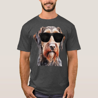 ドイツクール語の金髪ポインタ Tシャツ