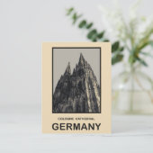 ドイツケルン大聖堂 ポストカード (スタンド正面)