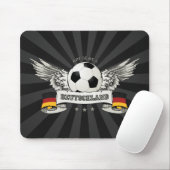 ドイツサッカーの全国代表チームサポータmousepad マウスパッド (マウス)