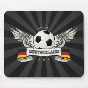 ドイツサッカーの全国代表チームサポータmousepad マウスパッド