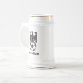 ドイツサッカーの国家 ビールジョッキ (正面左)