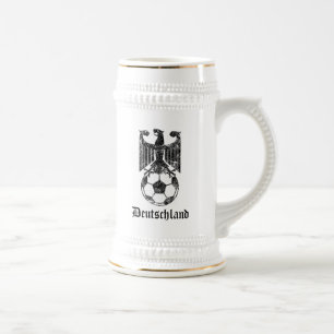 ドイツサッカーの国家 ビールジョッキ