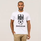 ドイツサッカーの国家 Tシャツ (正面フル)