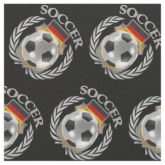 ドイツサッカー2016ファンギア ファブリック (クローズアップ)