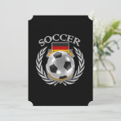 ドイツサッカー2016ファンギア 招待状 (スタンド正面)