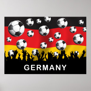 ドイツサッカー ポスター