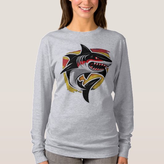 ドイツサメ Tシャツ (正面)