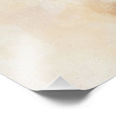 ドイツシェパードドウウォーターカラーポートレート02 フォトプリント            (角)