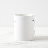 ドイツシェパードハッピー顔 コーヒーマグカップ (中央)