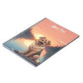 ドイツシェパードバイレイク ノートブック (左側)