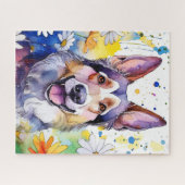 ドイツシェパードパズル ジグソーパズル (横)