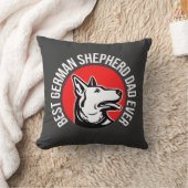 ドイツシェパードパパドッグパパ クッション (ブランケット)