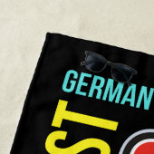 ドイツシェパードパパドッグパパ ビーチタオル (インサイチュ)