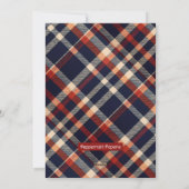 ドイツシェパードフォレストペットポートレートメリー&ブライト シーズンカード (裏面)