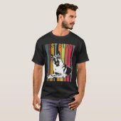 ドイツシェパードレトロ最高のバディ Tシャツ (正面フル)