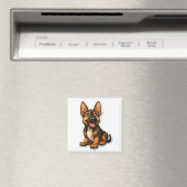 ドイツシェパード子犬 マグネット (インサイチュ (食洗機))