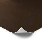 ドイツシェパード現実主義アートポートレート ポスター (角)