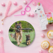 ドイツシェパード紙プレート ペーパープレート (パーティー)