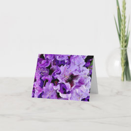 ドイツシャクナゲ サンキューカード