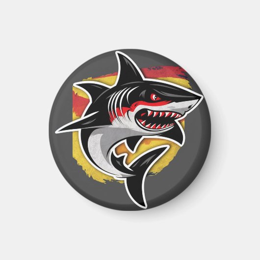 ドイツシャーク マグネット (正面)