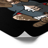 ドイツショータイドポインタードッグハロウィン ポスター (角)